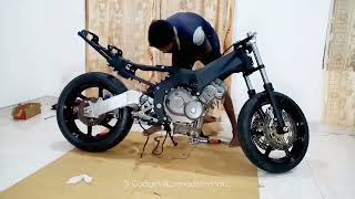 Honda CBR 250rr Gullarm (mc22) Full rebuild