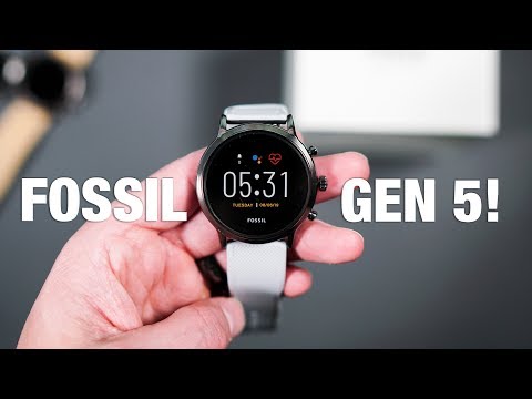 FOSSIL GEN 5 Unboxing and First Look!