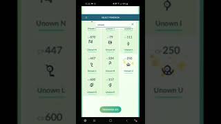 Transferring 26 unowns