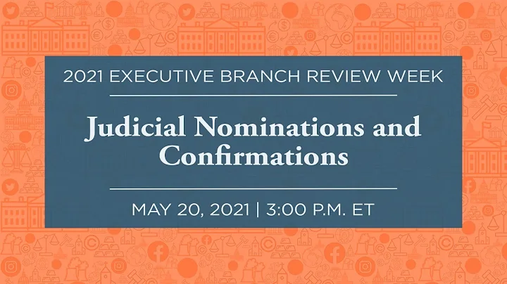 [LIVE] Judicial Nominations and Confirmations