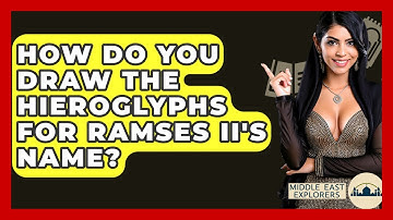 How Do You Draw The Hieroglyphs For Ramses II