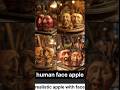 You Won’t Believe This Apple Has a Human Face!" 🍎😱 #funny #apple