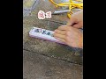 Sharpen chisels during idle time for door installation.
