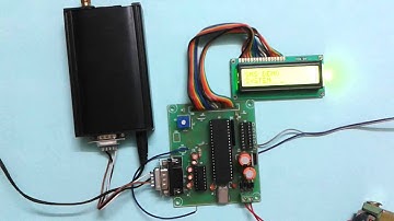 GSM Modem Interfacing with 8051 Microcontroller