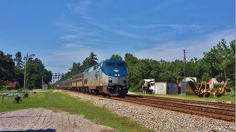 The Amtrak Palmetto #90 Flying Thru Lane