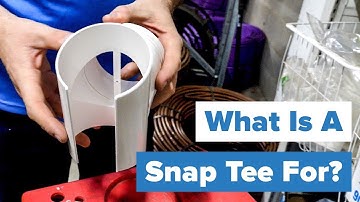 What is a Stormwater Snap Tee?