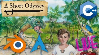 Custom Engine Gamedev Stream - A Short Odyssey LIVE