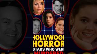 Hollywood Celebrities Who Were Murdered | True Crime Hollywood Stories | #shorts