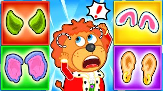 картинка: Маша и Леопольд. Выбор ушей - Серии для всей семьи  - Lion Family на русском - Мультик