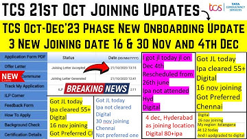 TCS Good News TCS Oct-Dec