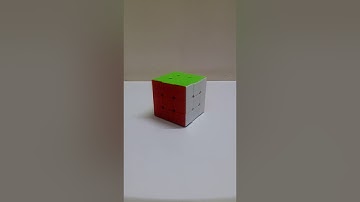 How to make donut pattern in 3×3 cube