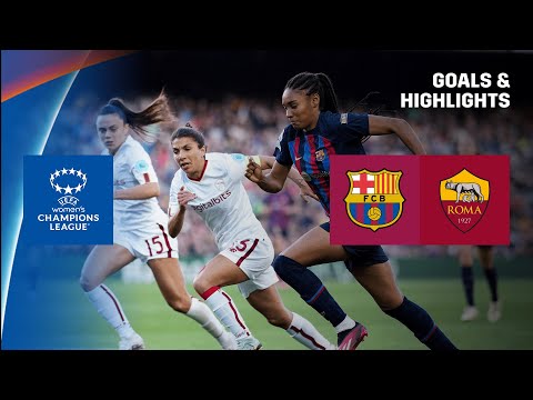 HIGHLIGHTS | Barcelona vs. Roma (UEFA Women's Champions League 2022-23)