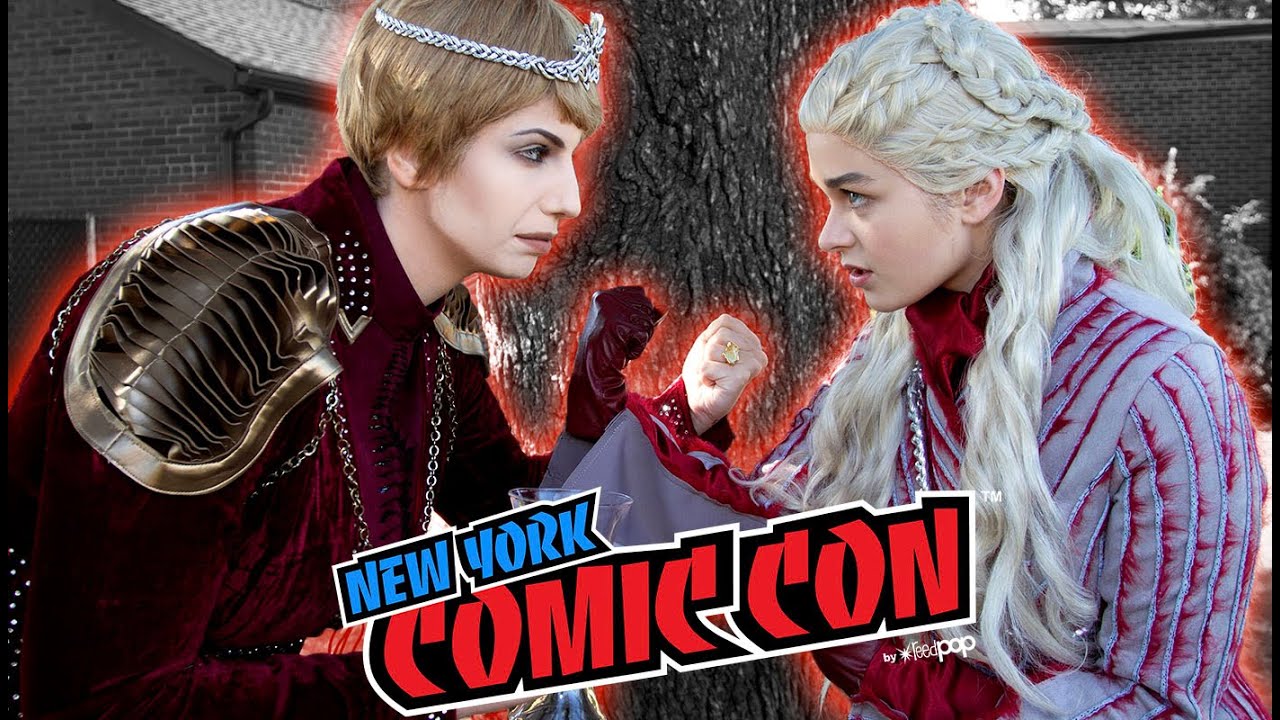 Cersei & Daenerys: Game of Thrones Fight Night at New York Comic Con [NYCC 2019 Vlog - PART 2]
