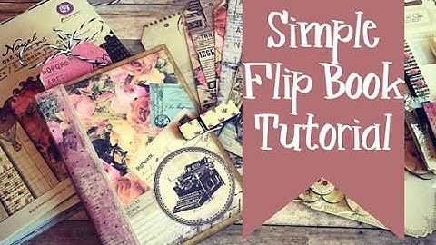 Simple Flip Book...using cards and envelopes! | TUTORIAL