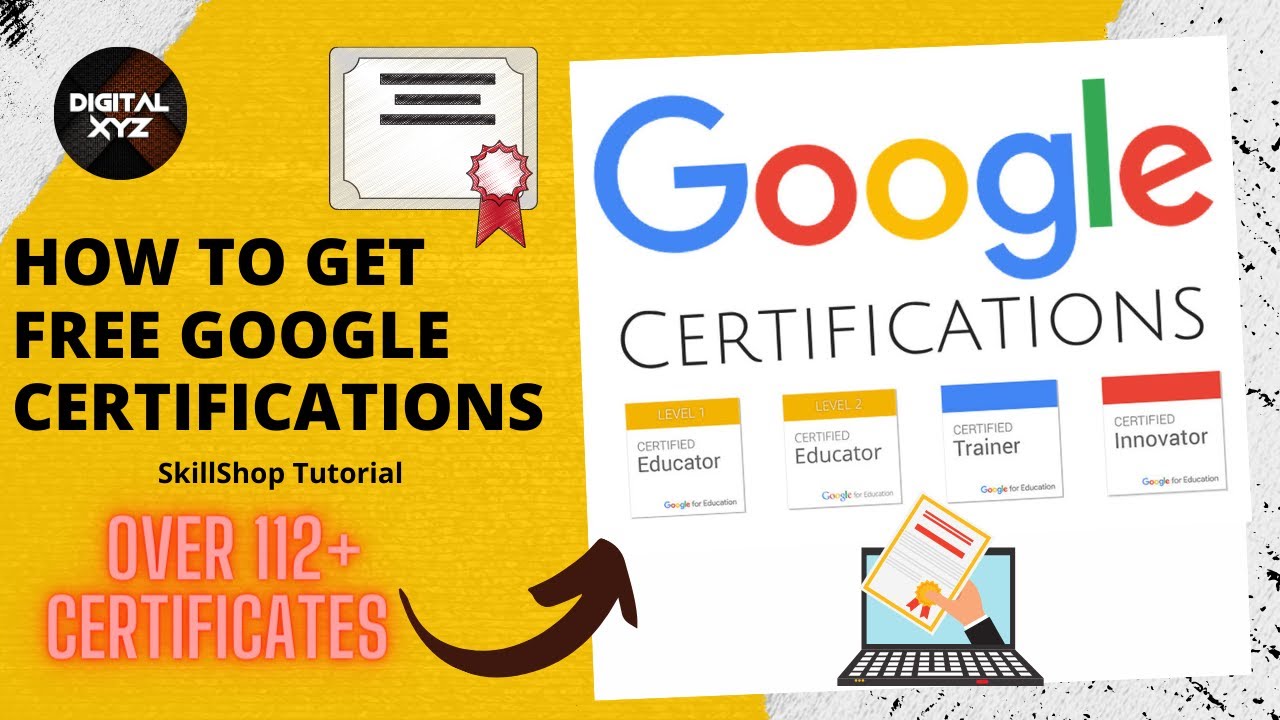 HOW TO GET CERTIFICATE FROM GOOGLE FOR FREE visual data 4