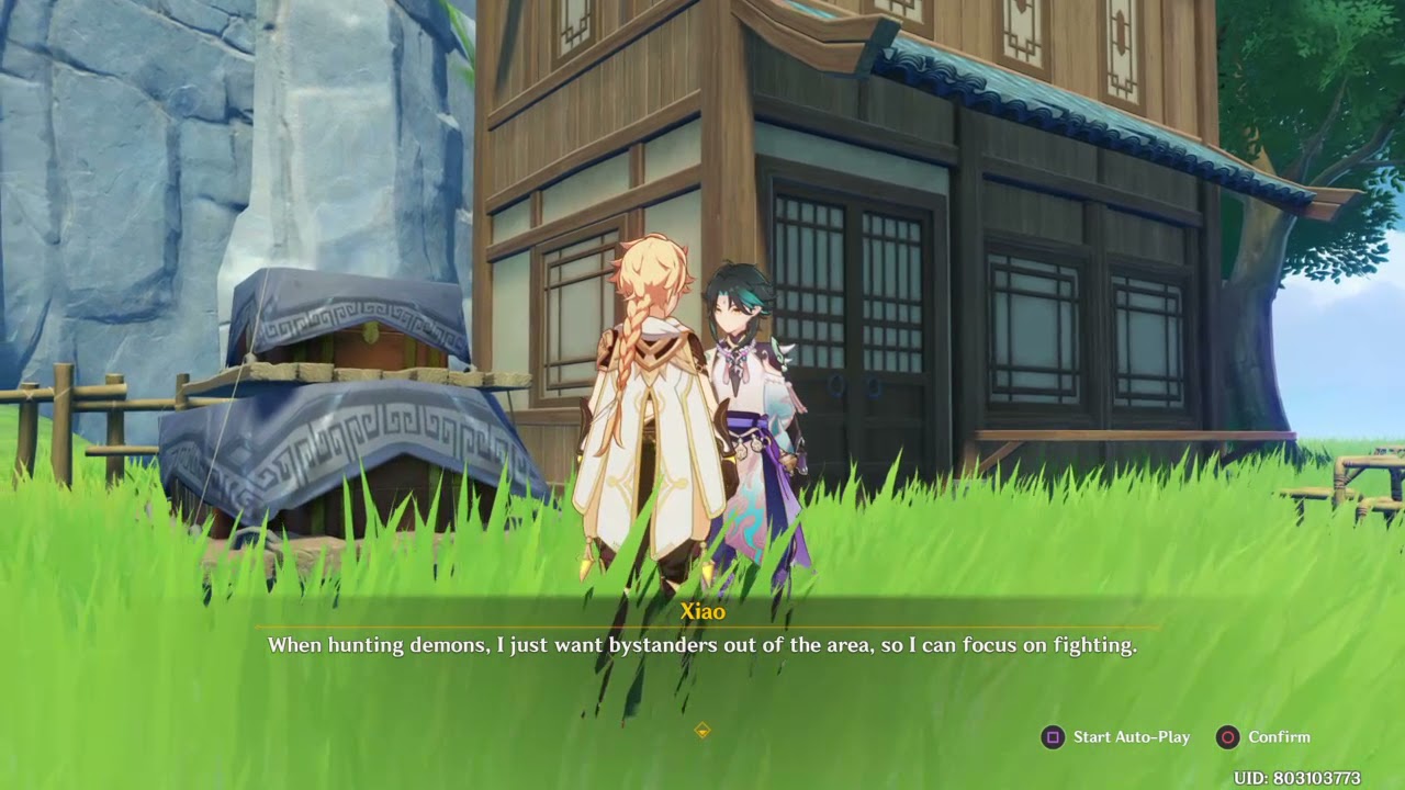 Genshin Impact Gifts from Xiao Teapot Companion voicelines jp audio