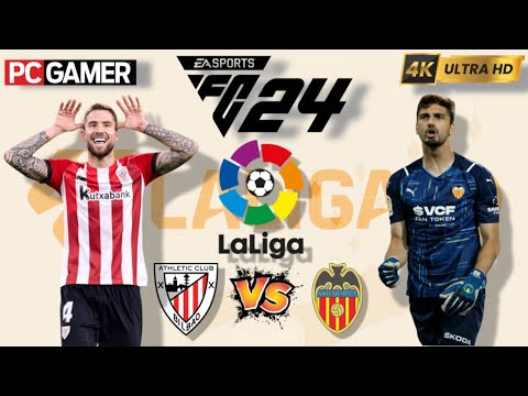 FC 24 - Athletic Club vs Valencia - La Liga 24/25 Full Match | PC ...