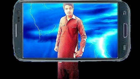 How to remove video background on mobile- Urdu/Hindi tutorial