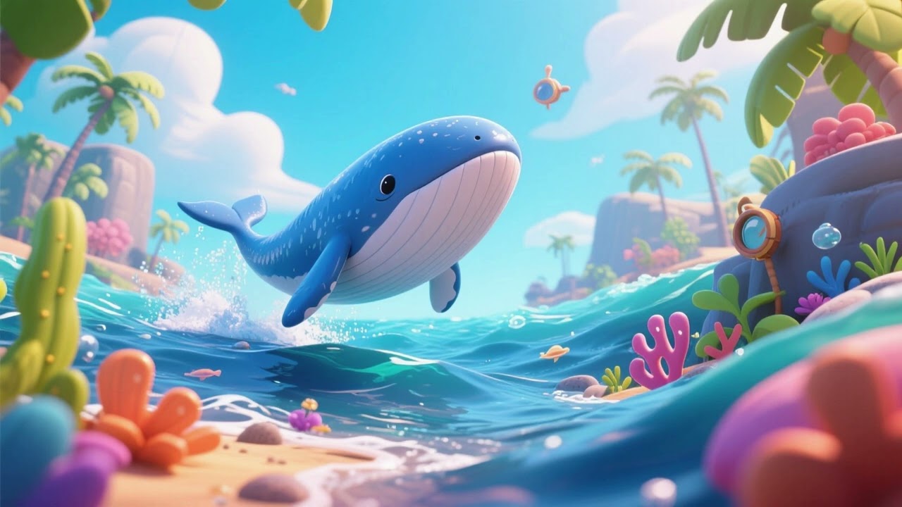 Blue Whale Guides the Next Adventure | Fun Kids Songs & Nursery Rhymes