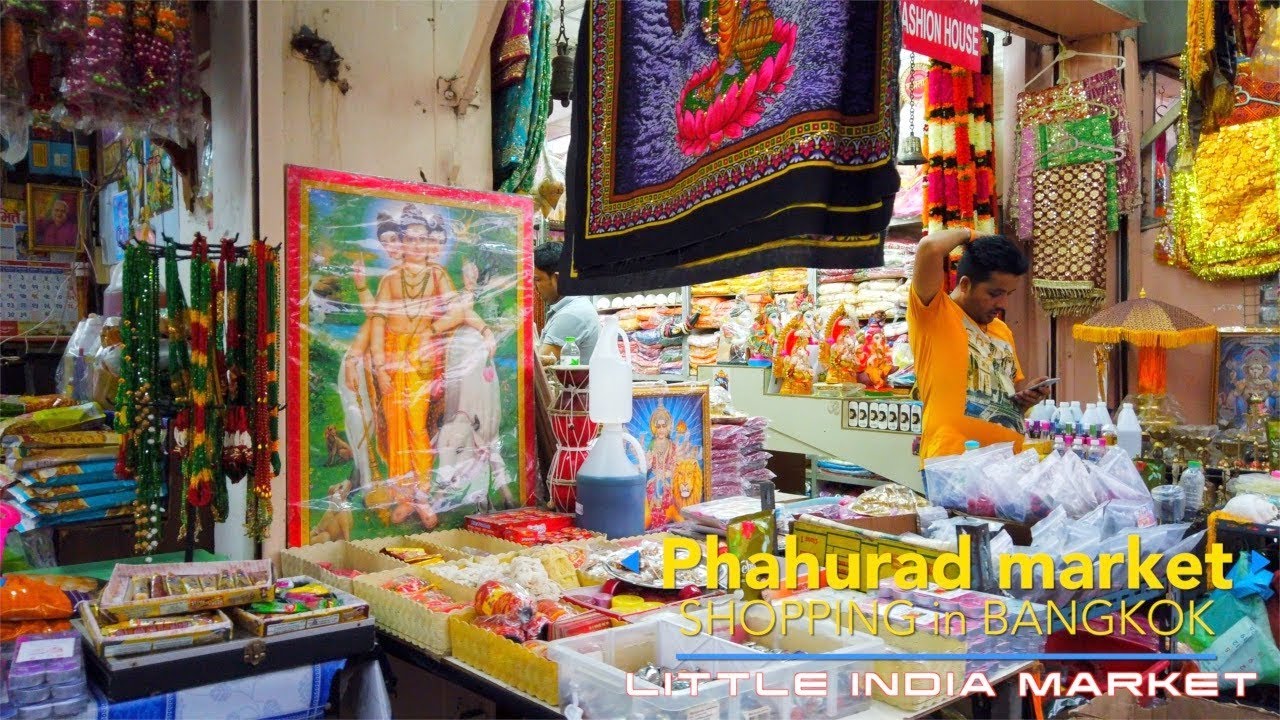 Phahurat market / little India Bangkok - YouTube