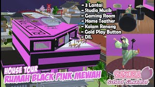 house tour RUMAH BLACKPINK MEVVAH TARASHI | sakura school simulator indonesia Taiga love stry