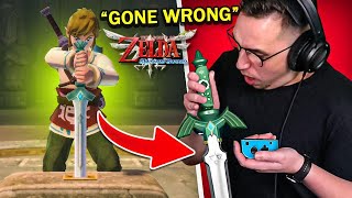 Playing The Legend of Zelda Skyward Sword for the FIRST TIME (MOTION CONTROLS)