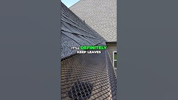 Transform Your Gutters: Easy Gutter Guard Installation! #diy #gutters #leaves #tipsandtricks #fall