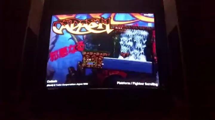 Testing custom layout for Attract Mode frontend.