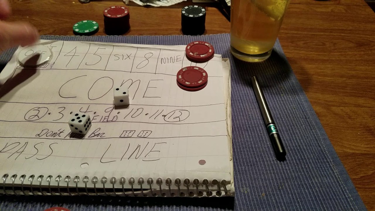 New craps strategy follow the trend part 2 YouTube