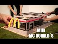 HOW TO MAKE 🍔 Mc Donald's mini🍔 DRIVE THRU--Cómo hacer un mc donald's