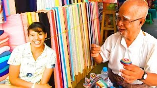 A walk through Bogyoke market in Yangon