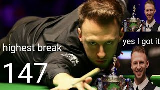 snooker crazy snooker The Incredible Judd trump 147 break  @HunainJi786