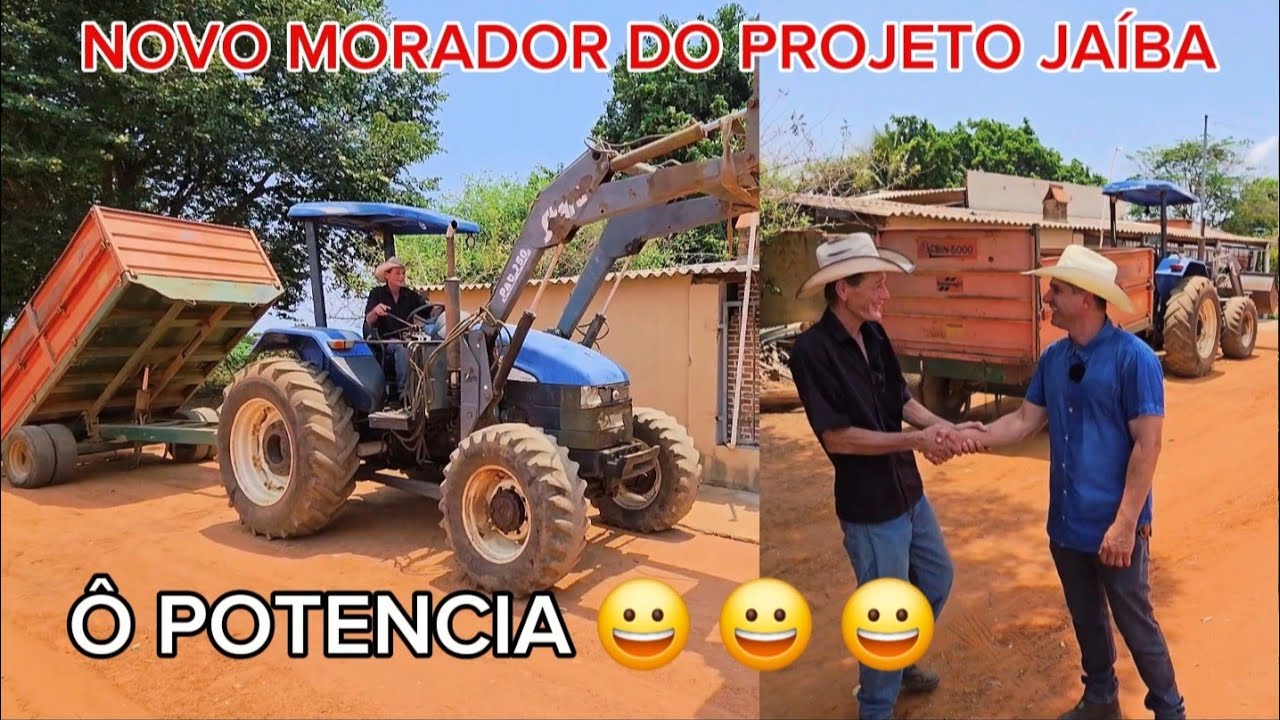 SONHO REALIZADO. Família comprou um sítio em JAÍBA.