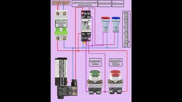 AC 220V Solenoid Valve Control Circuit wiring diagram