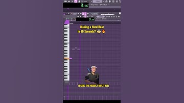 He Made HARDEST Beat in 25 SECONDS?!  #howtomaketrapbeats #producer #flstudioproducer