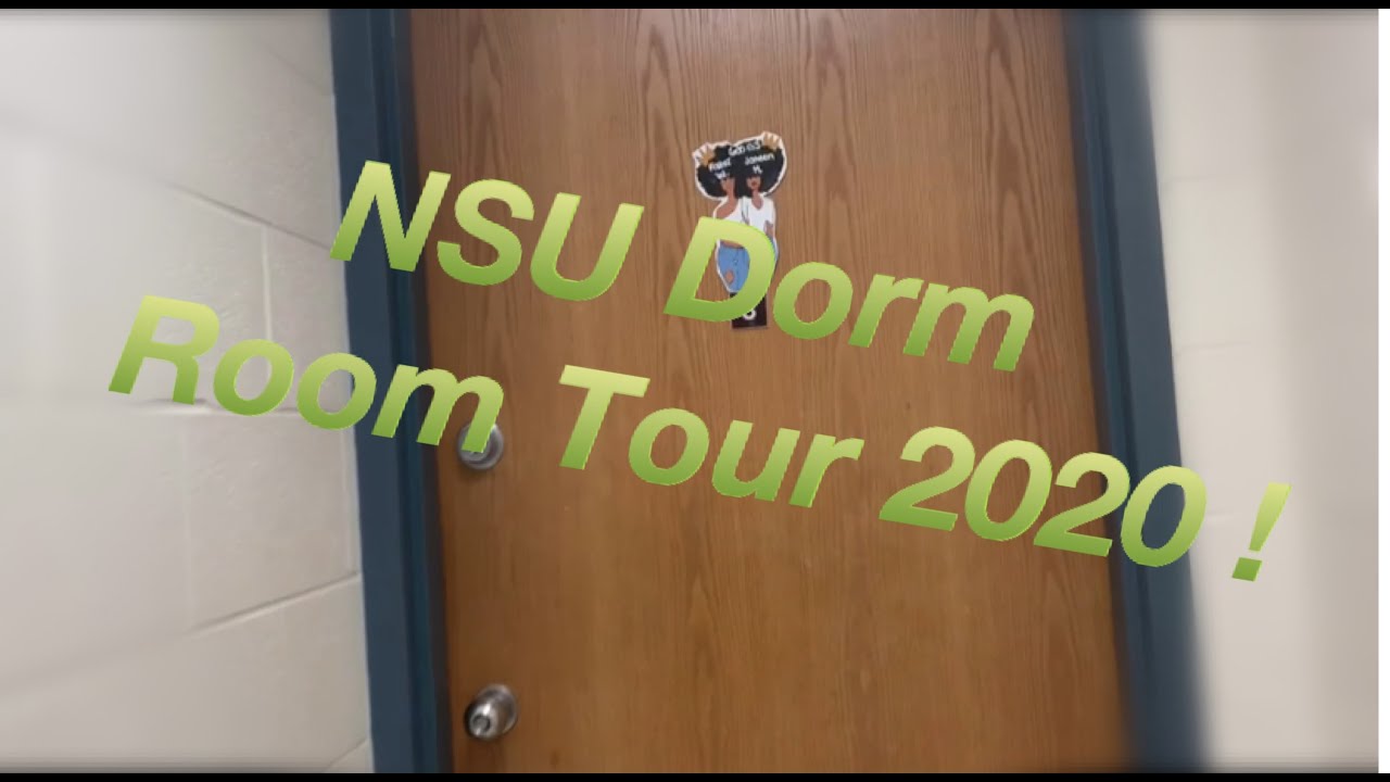 Dorm Room Tour Midrise Norfolk State University Iamjaneen Youtube