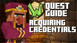 Acquiring Credentials - Wynncraft Quest Guide [UPDATED]