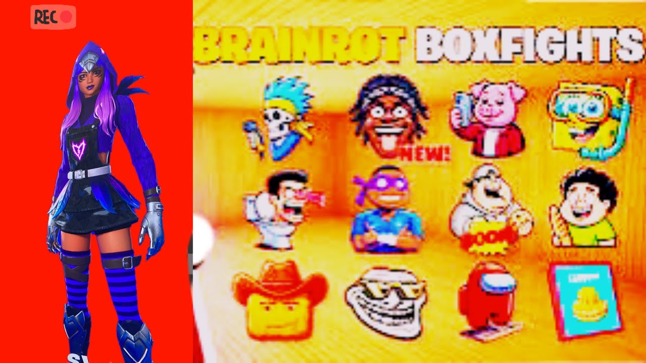 Playing brainrot box Fight - YouTube