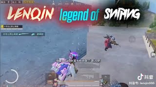 Lenqin is Not Human Best Player in World Fastest Sniper extreme Skill Guy PUBGM