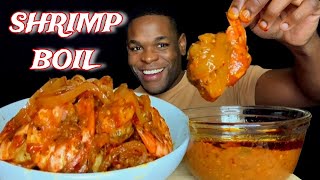 SPICY TIGER PRAWNS SEAFOOD BOIL MUKBANG | BOILED EGGS MUKBANG | GARLIC SHRIMP MUKBANG