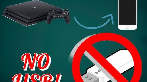 How to transfer a clip from your ps4 to your device without USB (EASY METHOD)