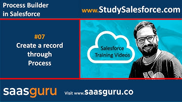 07 Create a record using process builder in salesforce | Salesforce Training Videos