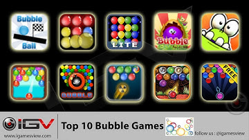 Top 10 Bubble Games For iPhone / iPad / iPod Touch