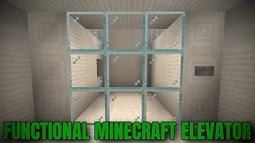 Working command block elevator in Minecraft [1st look]
