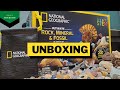 UNBOXING: Nat-Geo Ultimate Rock, Mineral & Fossil Activity Kit (200 Pieces)