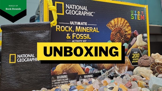 NATIONAL GEOGRAPHIC Mega Gemstone Dig Kit – Dig Up 15 Real Gems