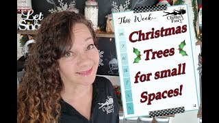 DIY Christmas Trees for Small Spaces