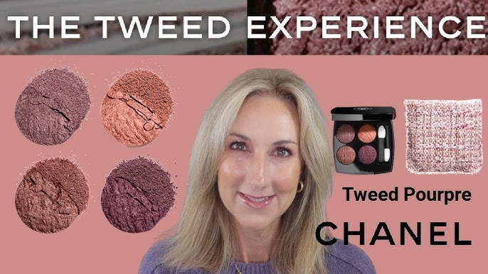 chanel tweed pourpre