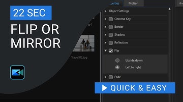 How to Flip or Mirror Video in PowerDirector