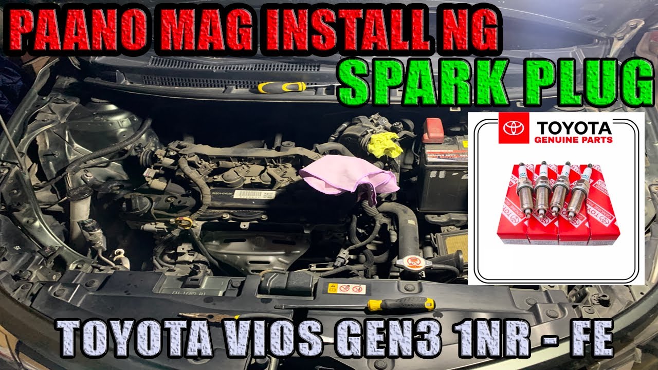 PAANO MAGPALIT NG SPARKPLUG SA TOYOTA VIOS GEN3